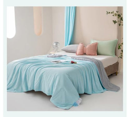 Dreamy Purple Summer Cooling Quilt 180x220cm Extra Large Single Air-Conditioner Quilt