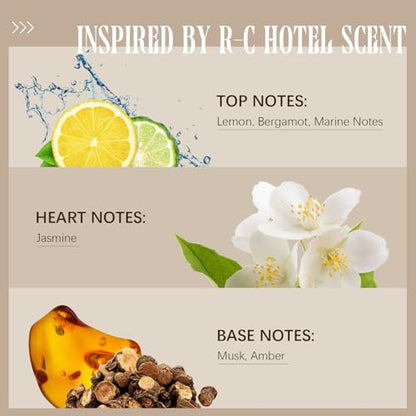 Hotel Diffuser Oil - Inspired by The Ritz-Carlton, 3.38 Fl Oz - RZC Variant