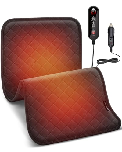 Portable Electric Blanket 12x24 with 5 Heat Levels Up to 140°F for Travel