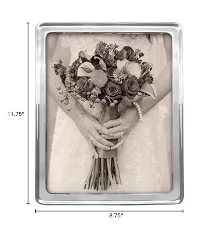 Mariposa Signature 8x10 Frame, Silver