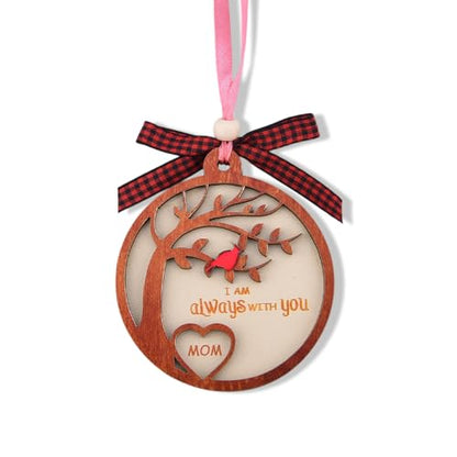 Memorial Christmas Ornament in Memory of Mom - Loss of Mother Sympathy Gift - Variation of Memorial Gifts for Loss of Mother