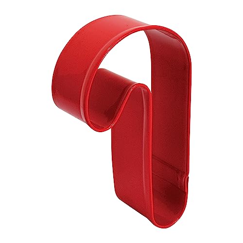 Red Cookie Cutter 3.5 Inch Candy Cane Shape Holiday Baking Tool