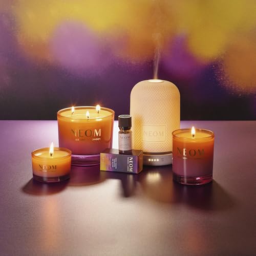 NEOM Cosy Nights 1 Wick Candle - Sandalwood, Frankincense & Nutmeg, Natural Fragrance