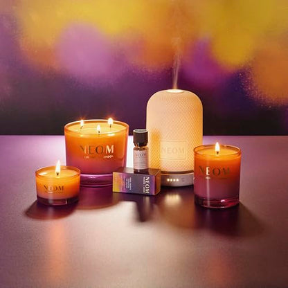 NEOM Cosy Nights 1 Wick Candle - Sandalwood, Frankincense & Nutmeg, Natural Fragrance