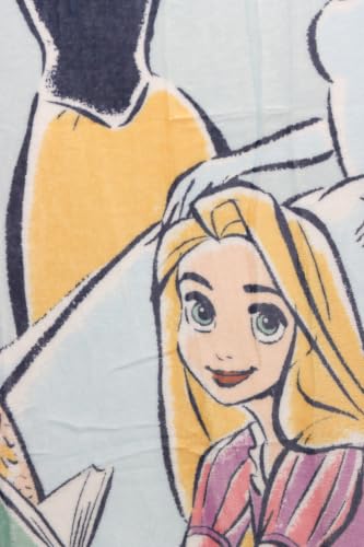 Kids Plush Throw Blanket with Ruffled Edges - Multi Princess 46x60