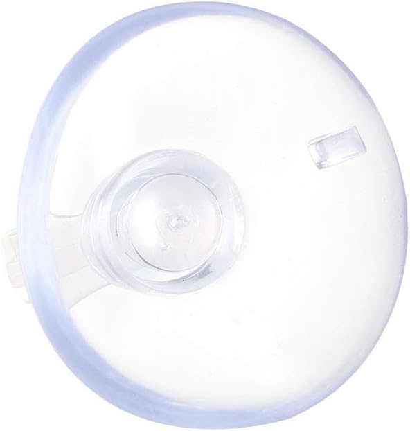 uxcell Aquarium Suction Cup Clips - Durable Airline Tube Holders for Fish Tanks | Clear 13mm, 20 Pcs
