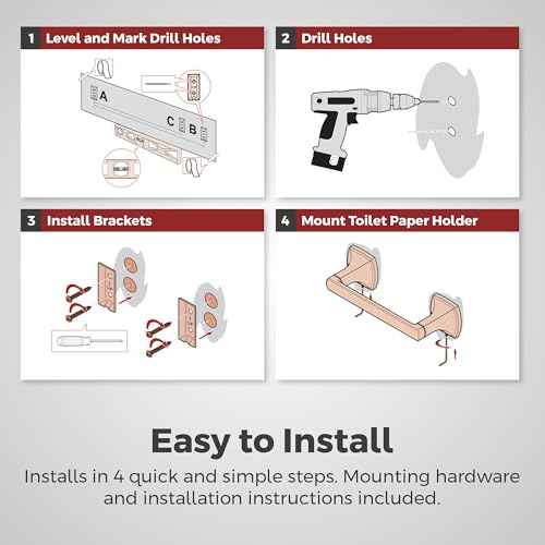 Pfister Vaneri Toilet Paper Holder, Bathroom Tissue Roll Holder, Wall-Mounted, Screw-In, Spot Defense Brushed Nickel Finish, BPHVRI0GS