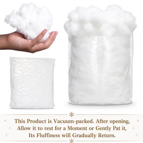 Artificial Snow for Christmas Decorations, 5-Pack Snow Flock & Glitter Snow