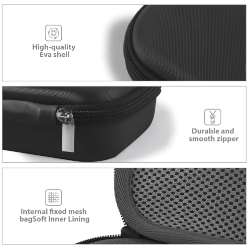 Hard Carrying Case for Shark ChillPill Fan Accessories - Custom Fit & Durable EVA Shell