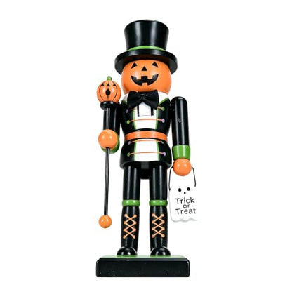 Gothic Halloween Nutcracker Decoration Figures for Mantel Shelf Centerpiece