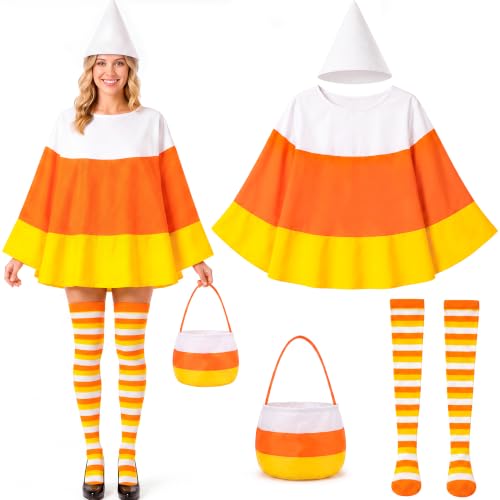 Halloween Candy Corn Costume for Adult Women - Costumes & Accessories