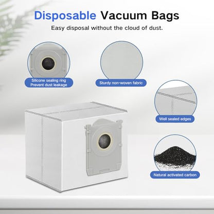 T90 PRO Omni Robot Vacuum Accessories Kit for Ecovacs DEEBOT T90 PRO Omni