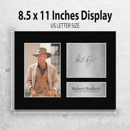 Unframed Signed Robert Reford Movie Autograph Photo - Out of Africa Fan Gift US Letter