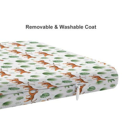 Tiger Jungle Chair Cushion - Style 5, Supportive Memory Foam Seat Pad
