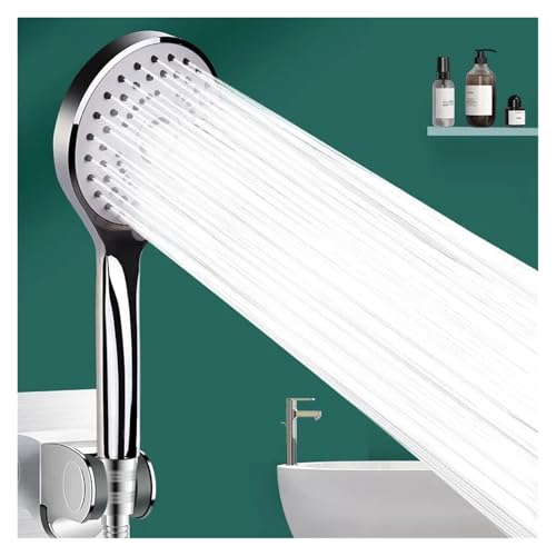 Pressurized Hand Shower Head Set - Bathroom Shower Kit Package1