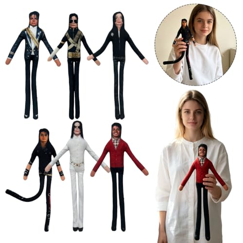 Michael Bendable Plush Action Figure Toy - Cartoon Pillow #01