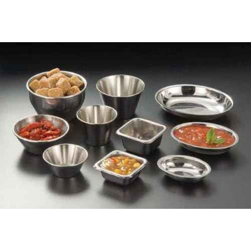 American METALCRAFT, Inc. American Metalcraft B31 8 oz. Stainless Steel Round Sauce Cup, Silver