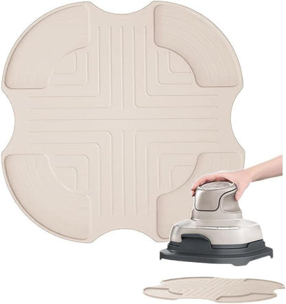 Tailored Ninja Crispi Silicone Trivet - Heat-Resistant Non-Slip Hot Pads for Air Fryer (Off White)