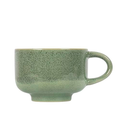 Ceramic Coffee Mug 16 oz - Emerald Large Tea & Coffee Cup with Handle - Microwave & Dishwasher Safe - Gift for Women Men Him Her
