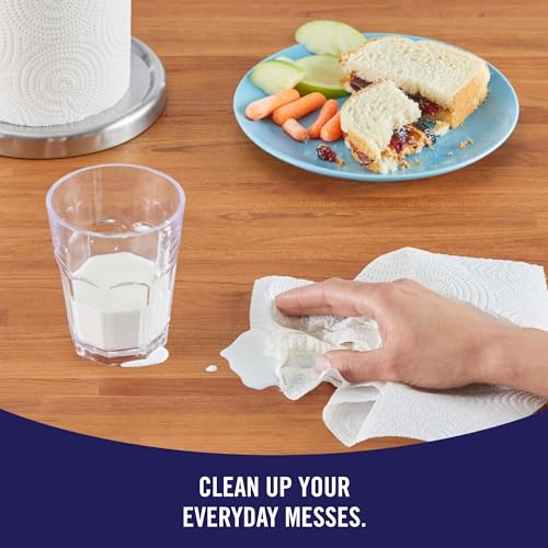 Sparkle® Tear-A-Square® Paper Towels, 24 Double Rolls = 48 Regular Rolls