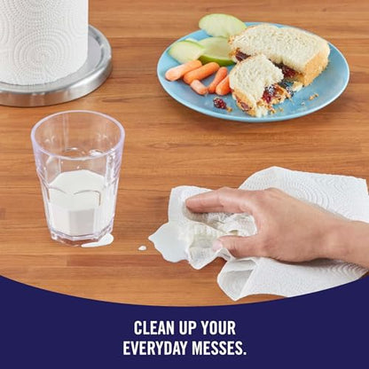 Sparkle® Tear-A-Square® Paper Towels, 24 Double Rolls = 48 Regular Rolls