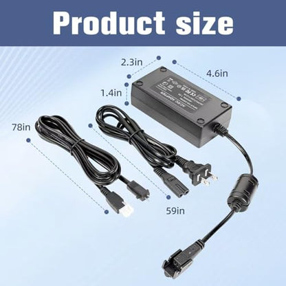 Adjustable Bed Power Supply Replacement Kit - 29V 2A for Lucid, Sealy, Serta, Ergo, Extend