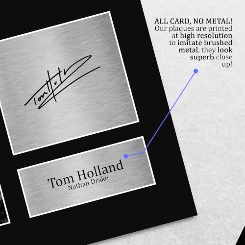 Unframed Signed Tom Holland Movie Memorabilia Photo - US Letter