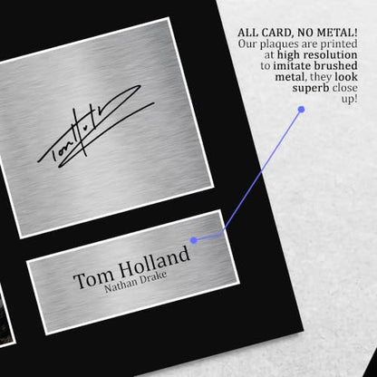 Unframed Signed Tom Holland Movie Memorabilia Photo - US Letter