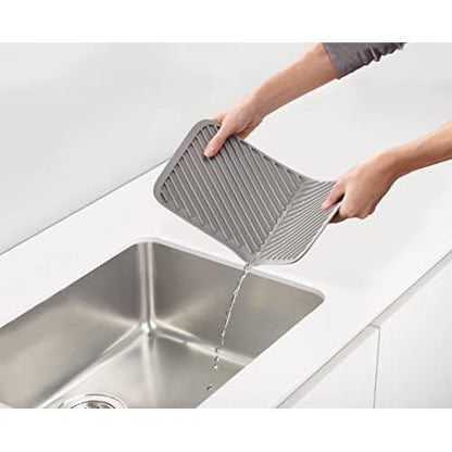 Joseph Joseph Duo Foldable Draining Mat, Gray