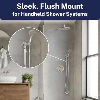 HammerHead Metal Handheld Shower Head Filter Chrome - Removes Chlorine & Chemicals