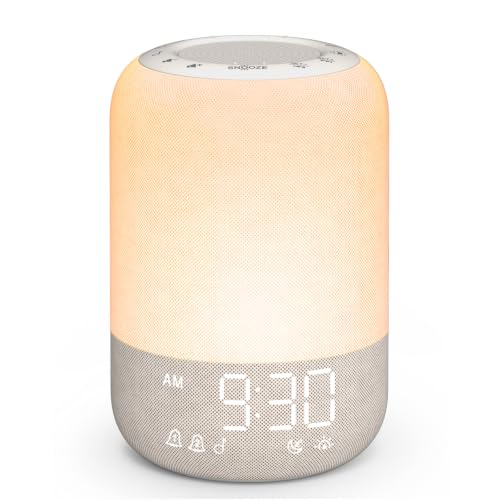 Putty Sunrise Alarm Clock with White Noise Machine & Dual Alarms
