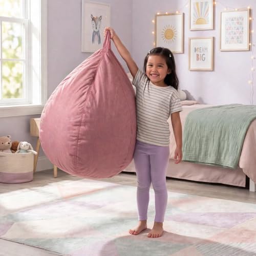 Jellybean Jam Classic Bean Bag Chair for Kids - Lightweight & Durable