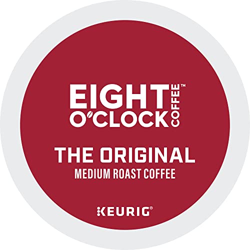 Eight O'Clock Coffee The Original, Single-Serve Keurig K-Cup Pods, Medium Roast Coffee Pods, 96 Count