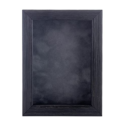 Golf Flag Display Frame 18x24 Shadow Box with Distressed Black Wood and Dark Grey Suede Back – Fits 14x20 Flags