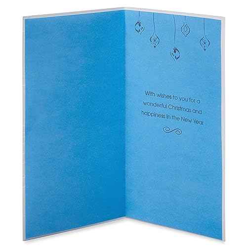 Papyrus Unique Christmas Card with Colorful Ornaments - Designed by House of Turnowksy (Wonderful Christmas)