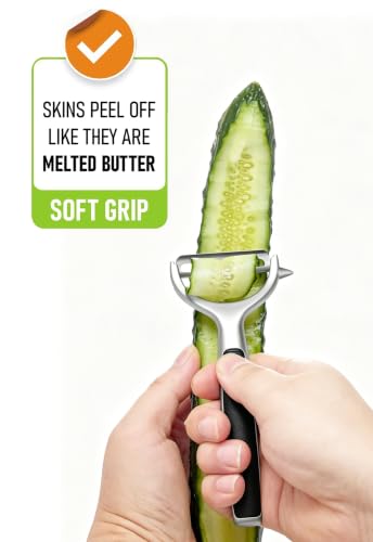Vegetable Peeler Set - Y and I Shaped Kitchen Peelers for Potatoes