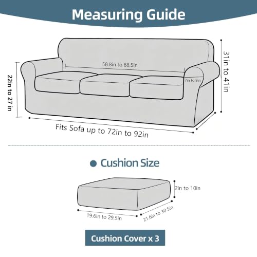 Luxury Velvet Sofa Cover for 3-Seater Couch - Camel, Heavyweight & Tailored Fit