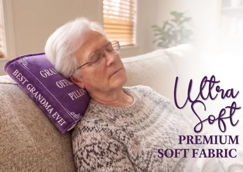 Grandma Gifts Book Pillow – Heartwarming Christmas & Mother's Day Decor
