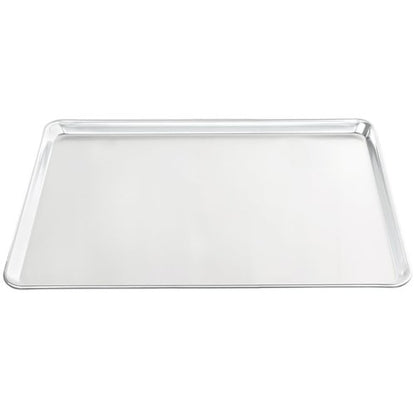 Chef Approved 26" Wide Aluminum Sheet Pan - Heavy-Duty Baking Bun for Restaurants | 26"W x 18"D x 1.13"H, 16-Gauge