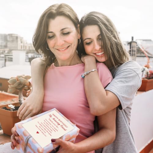 Mu-401 Funny Birthday Card for Women Her Best Friend Bestie - Greeting Card