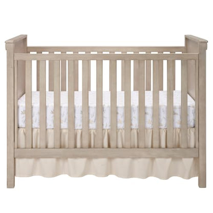 Froggy & Friends Baby Fitted Crib Sheet - 100% Cotton, Gender Neutral