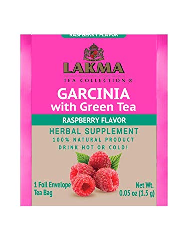 Lakma Garcinia Cambogia Green Tea with Raspberry - 25 Tea Bags