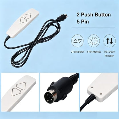 5-Pin Universal Lift Chair Remote Control Replacement for Recliner Repair