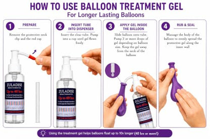 Helium Tank for Balloons - Portable 115 Bar High Capacity for Up to 50 9-Inch Latex Balloons