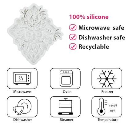 Tree Elf Silicone Mold for Cake Decorating Chocolate Fondant - Style F