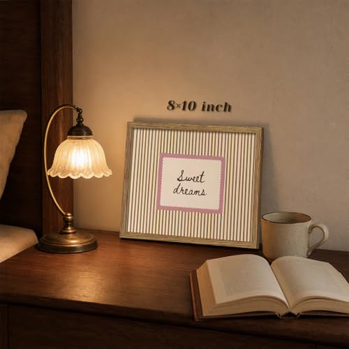 Pink Sweet Dreams Wall Art Framed Vintage Striped Prints 8x10 - Dream Variation
