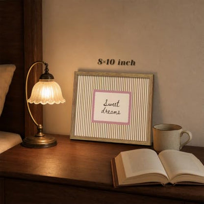 Pink Sweet Dreams Wall Art Framed Vintage Striped Prints 8x10 - Dream Variation