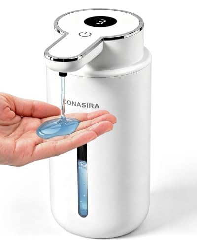 Touchless Automatic Liquid Soap Dispenser White Rechargeable - Liquid Variant