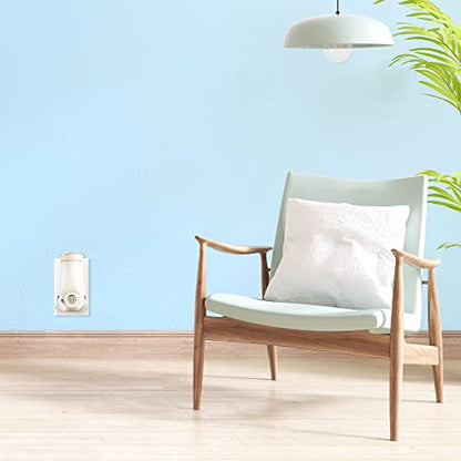 Glade PlugIns Refills Air Freshener Starter Kit, Scented and Essential Oils for Home and Bathroom, Clean Linen, 1.34 Fl Oz, 1 Warmer + 2 Refills