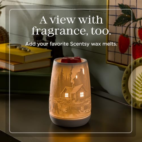 Mountain Retreat Wax Warmer - Electric Ceramic Fragrance Diffuser